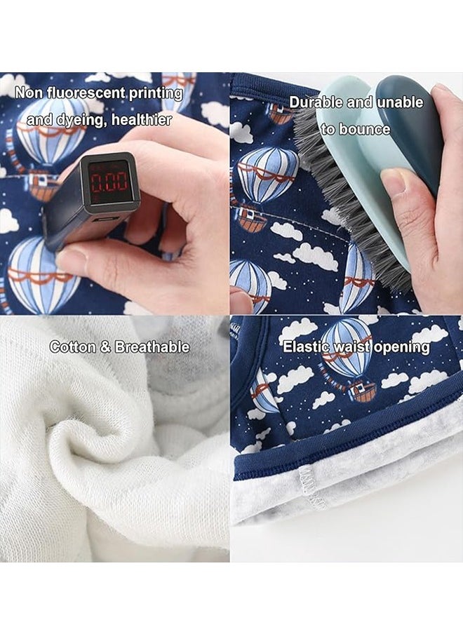 Beauenty 5PCS Baby Potty Training Underwear, Breathable Potty Training Pants, Toddler Training Underwear for 0-3 Years Baby Strong Absorbent Cotton Training Pants  - Image 2