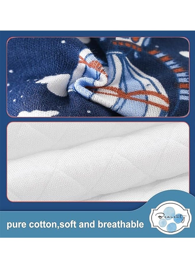 Beauenty 5PCS Baby Potty Training Underwear, Breathable Potty Training Pants, Toddler Training Underwear for 0-3 Years Baby Strong Absorbent Cotton Training Pants  - Image 3