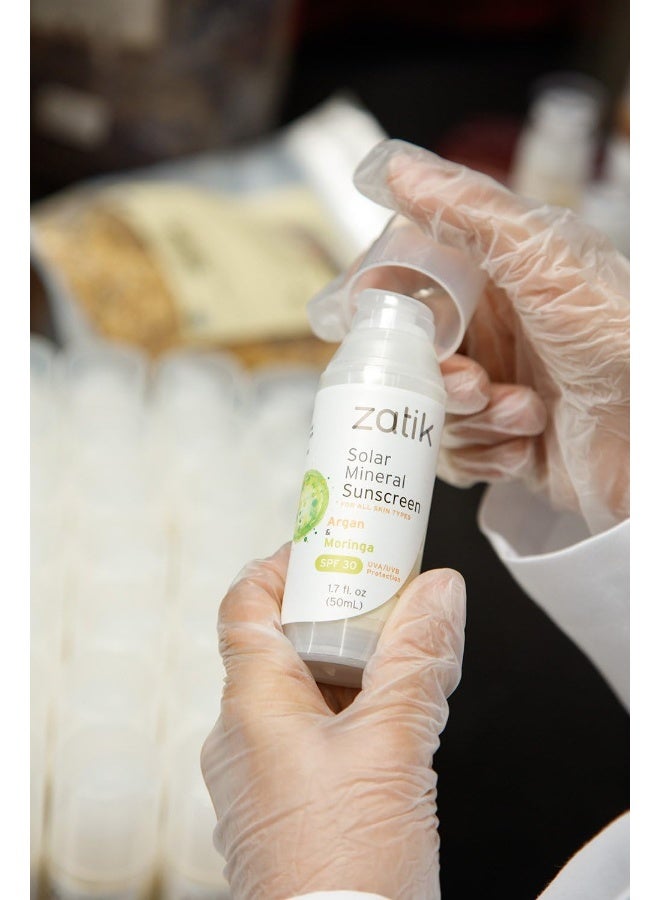 zatik Naturals - Solar Mineral Sunscreen With Argan And Moringa - Image 3