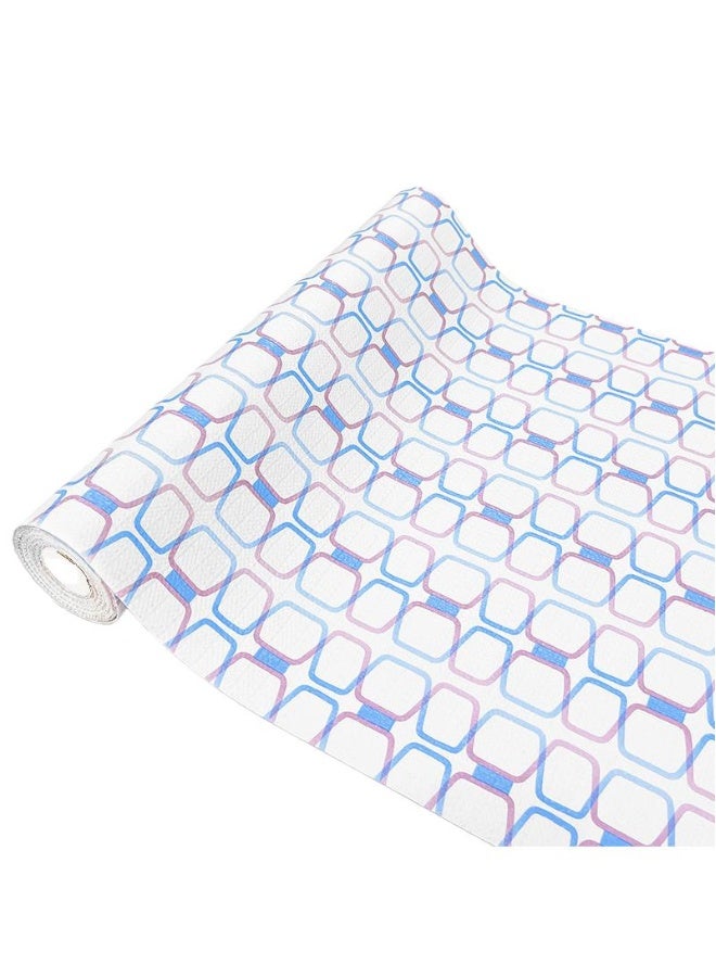 PVC Cabinet Mats Refrigerator Anti Slip Mats Waterproof And Oil Proof Mats Kitchen Drawer Storage Mats Dust Proof Mats Shelf Liners For Kitchen Cabinets Non Adhesive Cabinet Liner Non Slip Contact P - Image 1