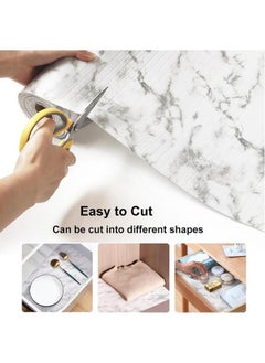Generic PVC Cabinet Mats Refrigerator Anti Slip Mats Waterproof And Oil Proof Mats Kitchen Drawer Storage Mats Dust Proof Mats Shelf Liners For Kitchen Cabinets Non Adhesive Cabinet Liner Non Slip Contact P  - Image 3
