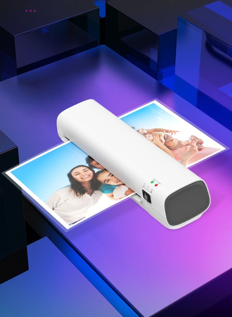 Joybos Laminator Machine with 50 Laminator Pouches, Portable A4 Thermal laminating machine with Hot and Cold Settings, Quick Warm-up and No Bubbles for School/Home/Offices - Image 2