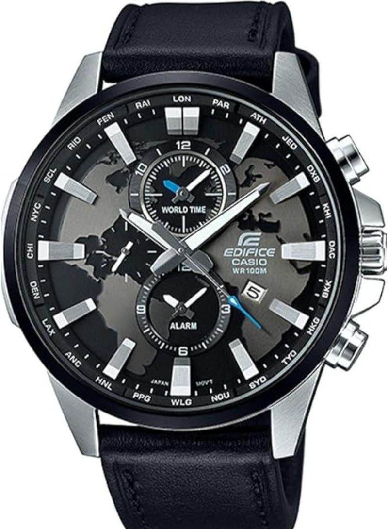 Casio Casual Watch For Men Analog Leather - EFR-303L-1AV