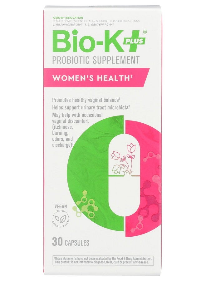 Bio-K Plus Womens PROBIOTIC Health, 30 Capsules (Pack of 1)