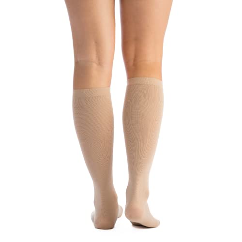 EvoNation Women’s Knee High 15-20 mmHg Graduated Compression Socks – Moderate Pressure Compression Garment - Image 3