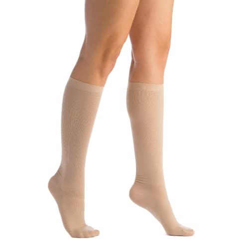 EvoNation Women’s Knee High 15-20 mmHg Graduated Compression Socks – Moderate Pressure Compression Garment - Image 2