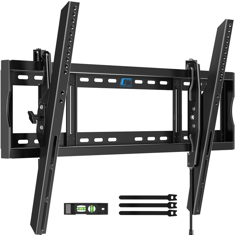 HOME VISION Heavy Duty Tilt TV Wall Mount Bracket for 48-120 Inch Flat/Curved TVs, 200Lbs Capacity, Fits 16/18/24 Inch Studs, Max VESA 800x600mm for LED OLED LCD - Image 1