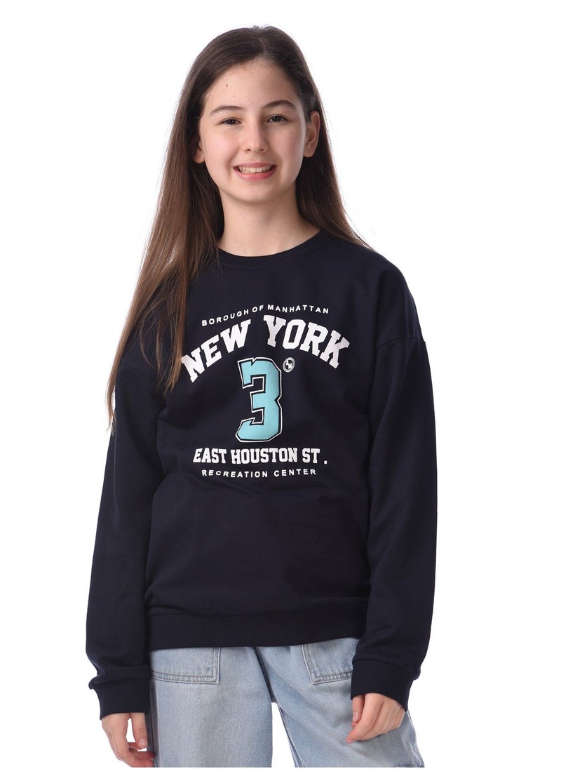 victor and jane Girls Sweat-top - Graphic Printed - Image 3