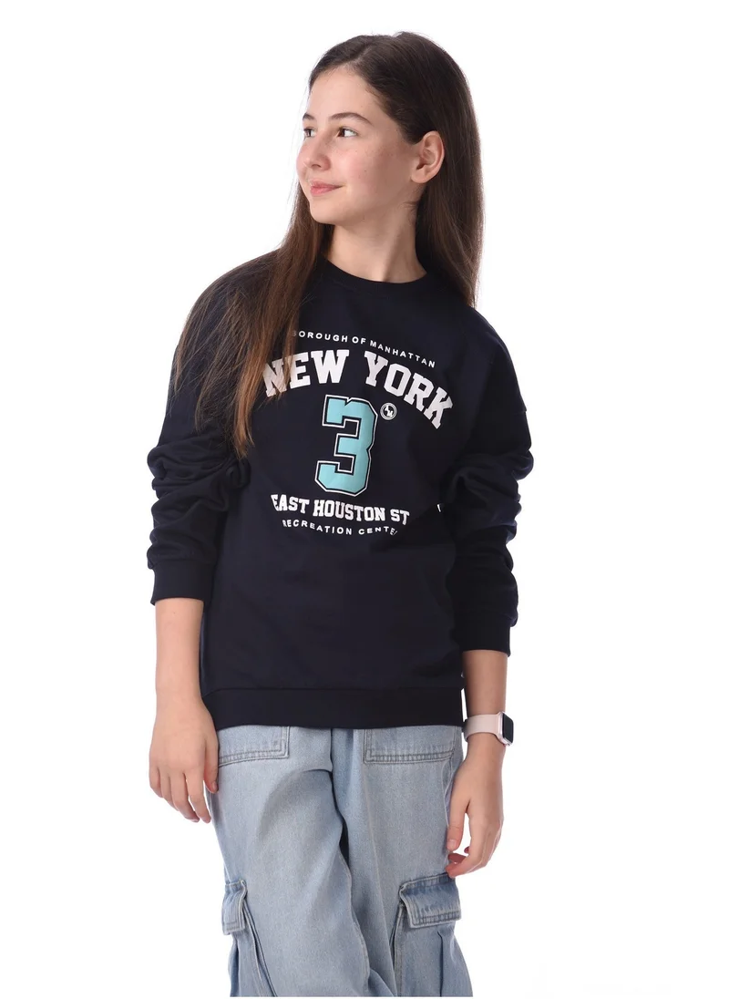 victor and jane Girls Sweat-top - Graphic Printed