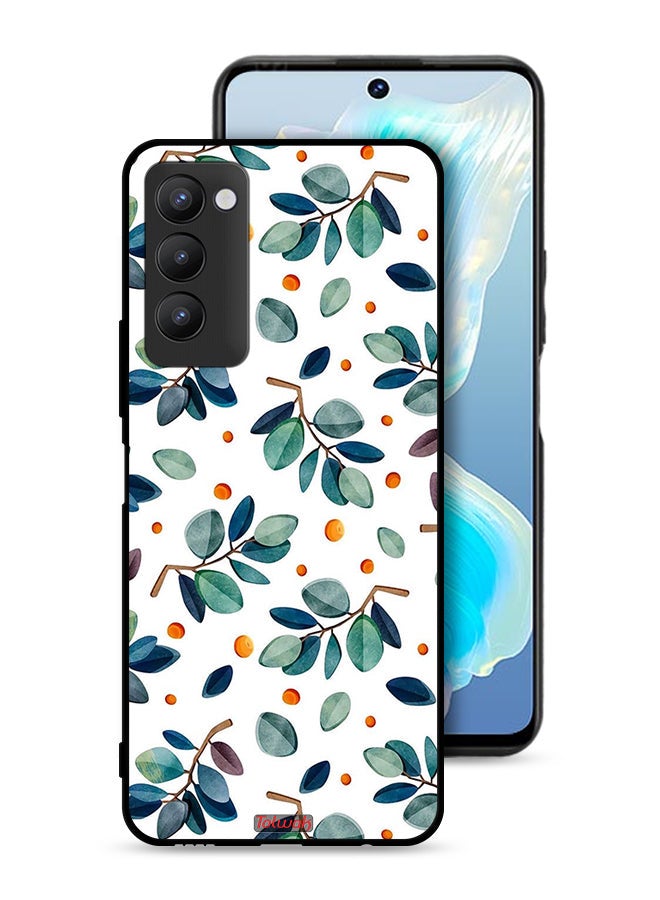 Tolwak Tecno Camon 18P Protective Case Cover Leaves - Image 1