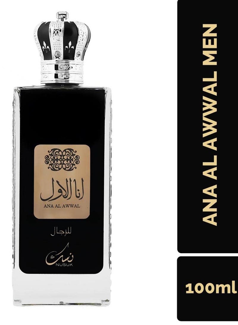Nusuk Ana Al Awwal Eau De Parfum Spray, 3.4oz/100ml (Men) - Image 3