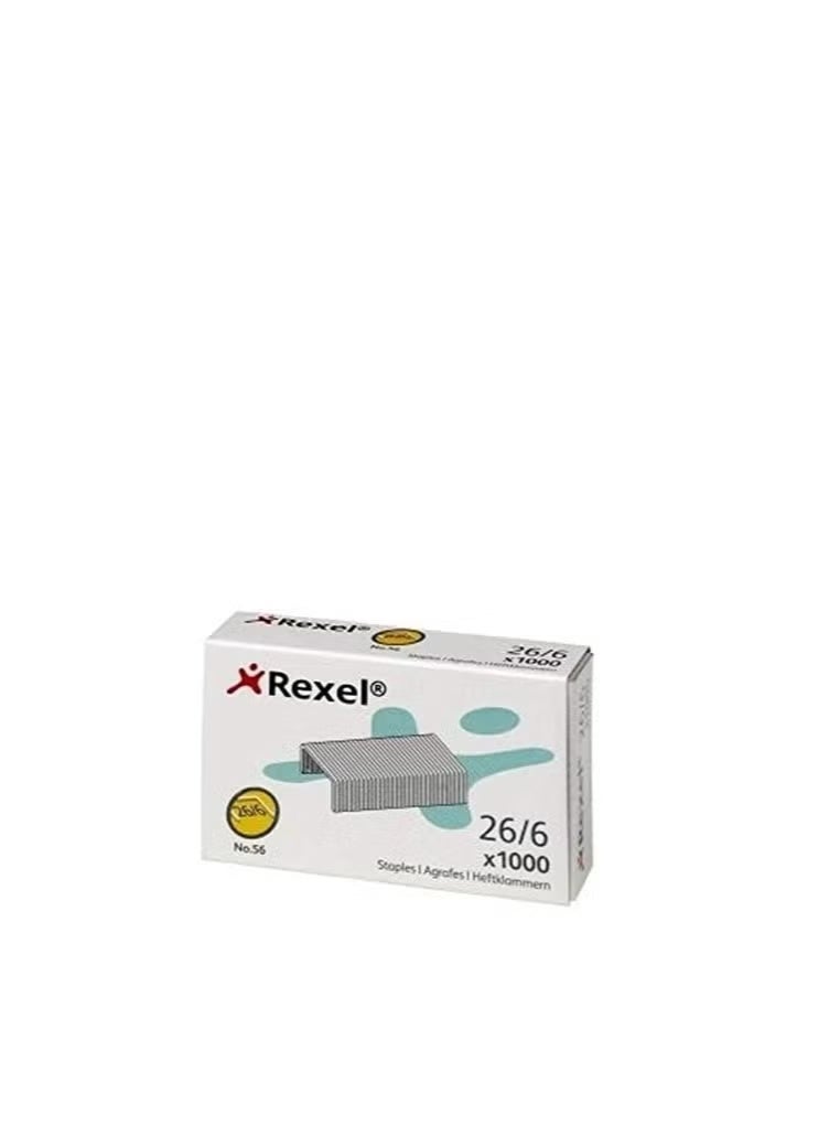 Rexel 20 Box Desktop Staplers Staples 26/6 X 1000 X 20 - Image 2
