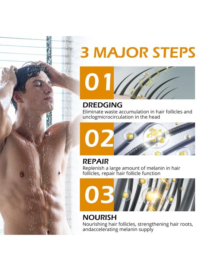 Mane Gray Reverse Bar Shampoo Soap For Men Women Reverse Gray Hair - Image 4