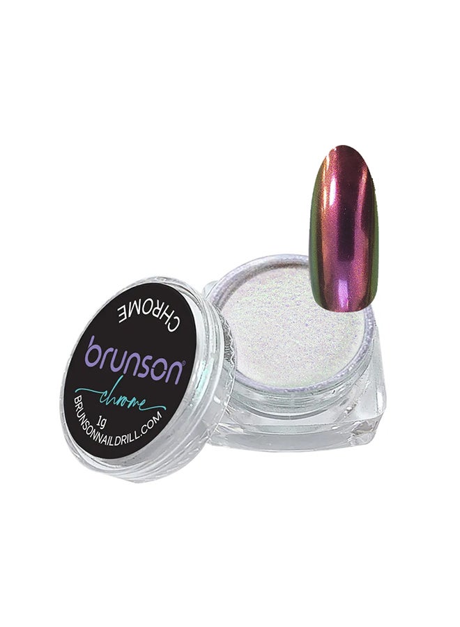 Chrome Mirror Metallic Holographic Effect Art Decoration Manicure Pigment Nail Powder NH-05