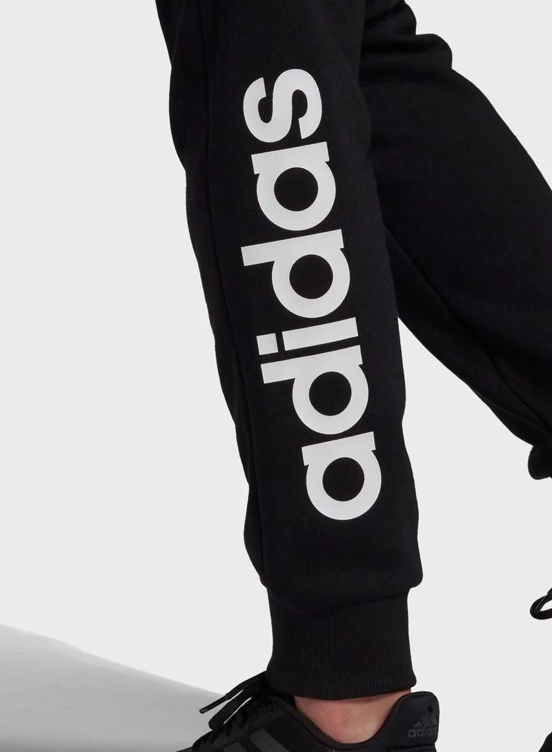 Adidas  Linear Cuffed Sweatpants for Women | Best Price UAE