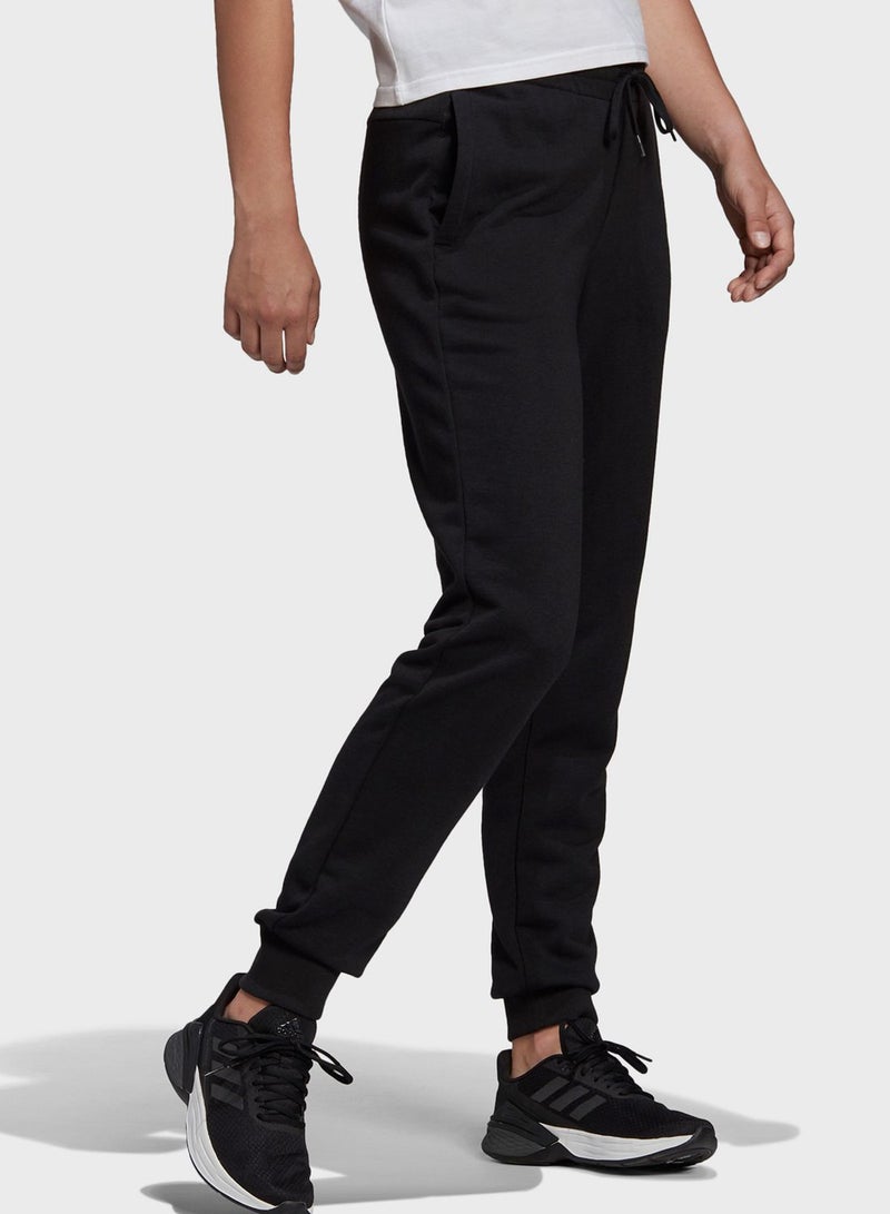 Adidas Linear Cuffed Sweatpants - Image 5