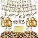 Sumind 15 Pcs Leopard Party Decorations Cheetah Happy Birthday Banner Gold Cheetah Print Balloons Leopard Print Tablecloth for Boy Girl Safari Theme Wild Animal Birthday Party Supplies Decorations - Image 2