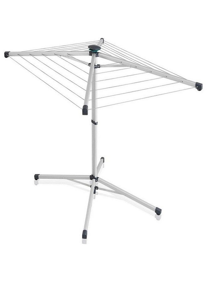 ليفهيت لينوبوب -أب منشر غسيل دوّار قائم بحجم مدمج، فضي وتركواز، 14 متر 82500 - Image 1