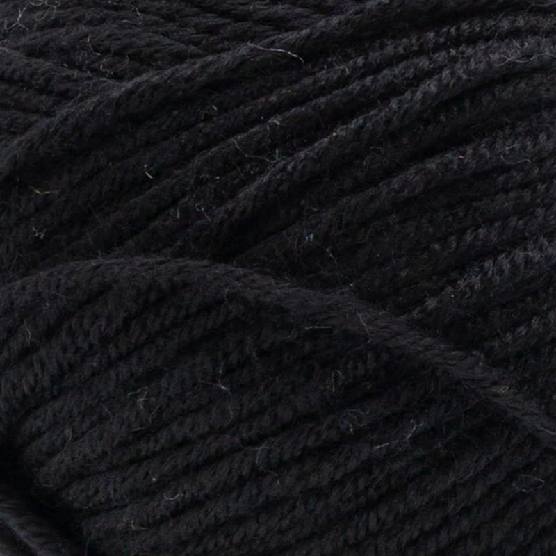 Estako DailyKnit-DK - 100% Anti-Pilling Acrylic Yarn - Soft DK Light Weight #3 - (3.52 oz / 273 Yds) - for Knitting & Crocheting (80092 - Black) - Image 2
