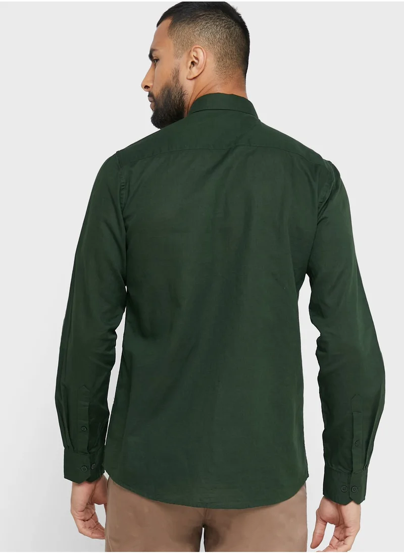 Robert Wood Linen Blend Shirt