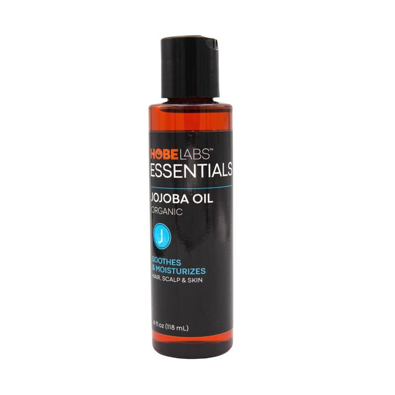 Hobe Labs 100% Pure Jojoba Oil - 4 oz - Moisturizing Body Oil - Image 1