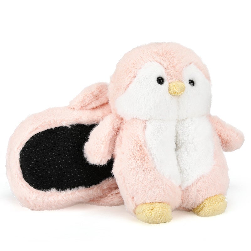 Lucky Kids Funny Cartoon Plush Slippers for Adults – Warm Fleece Memory Foam Indoor Shoes, Soft Cozy House Slippers with Non-Slip Sole for  Women - Image 1