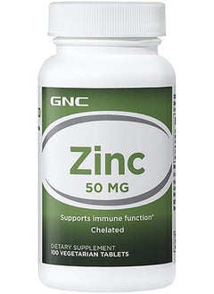 Zinc 50 Mg 100 Vegetarian Tablets