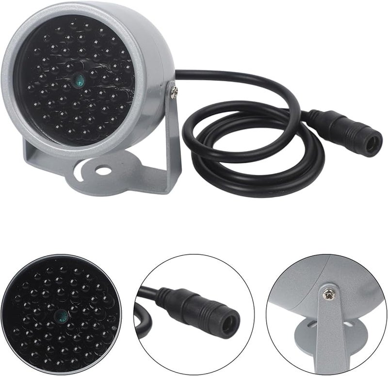 940nm Infrared Illuminator 48 LED Waterproof Night Vision IP Camera Security Sensor 5 10m Range - Image 3