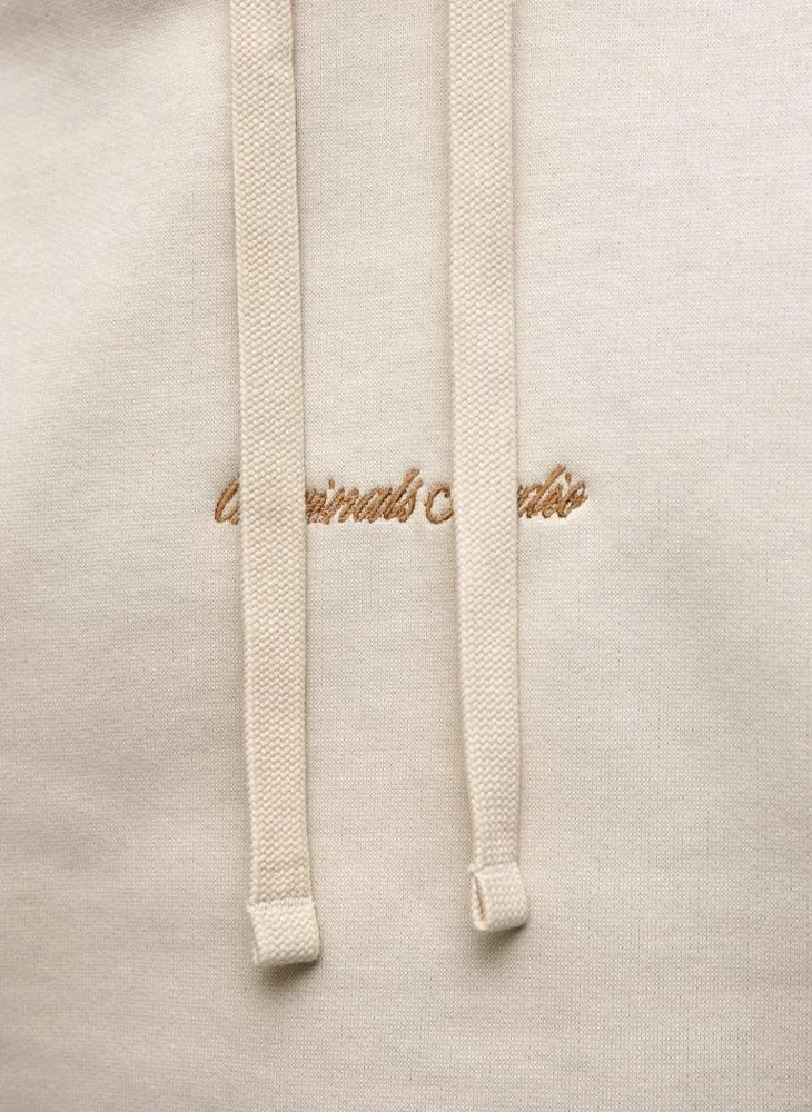 جاك اند جونز Logo Pullover Hoodie