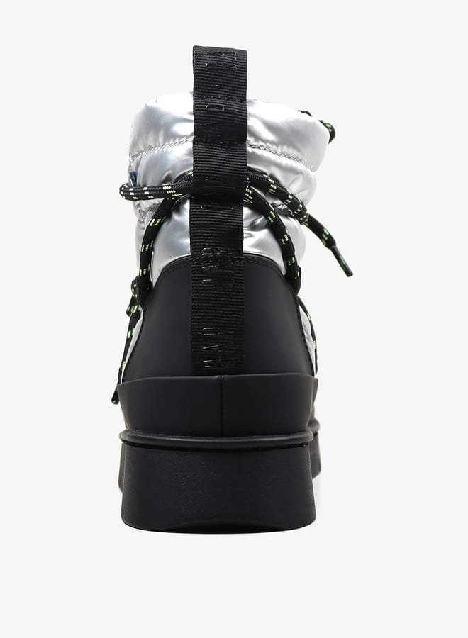 GAP Women's Panelled Lace-Up High Shaft Boots  - Image 3