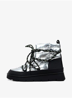 GAP Women's Panelled Lace-Up High Shaft Boots  - Image 2