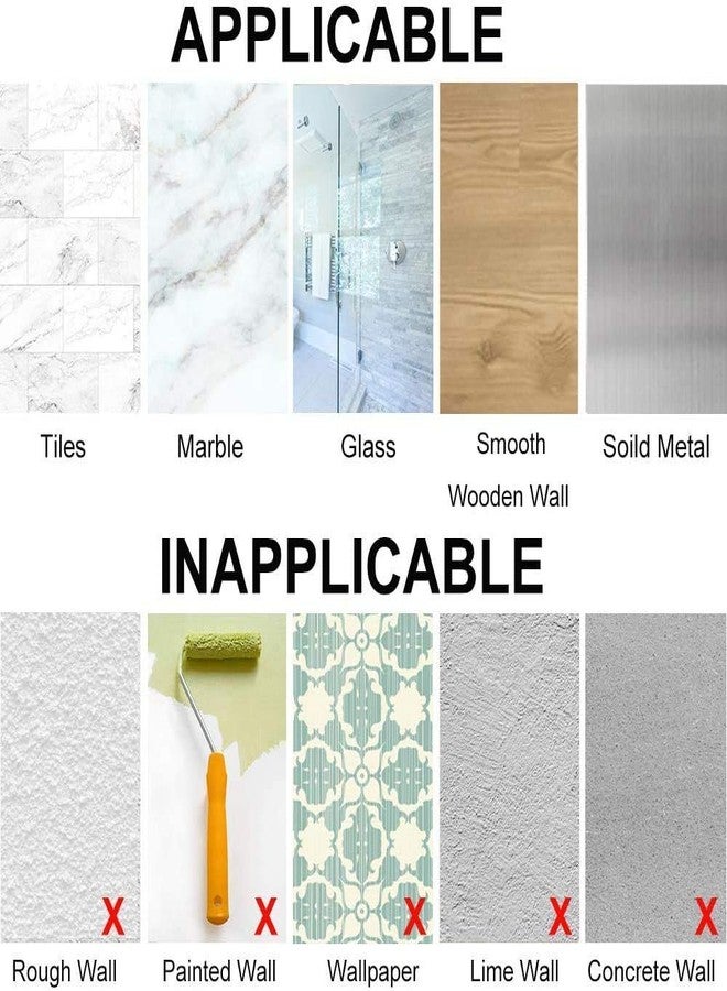 FLORISCA® Heavy Duty Self Adhesive Wall Hook Sticker Waterproof Holder Without Drill Hanger Sticker Accessories for Home Kitchen and Bathroom Pack of 6 - Image 4
