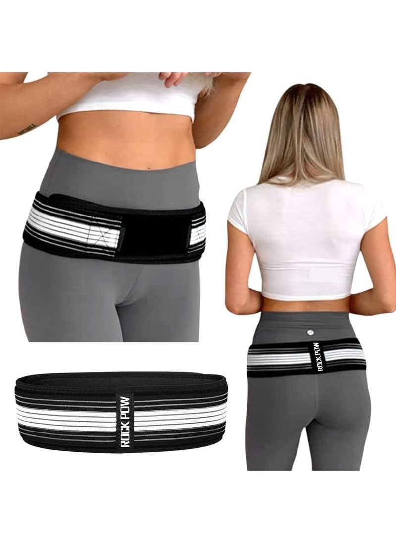Bukela Sacroiliac SI Joint Hip Belt Lower Support Brace for Men and Women Hip Braces for Hip Pain Pelvic Support Belt Trochanter Belt Sciatica Pelvis Lumbar Pain Relief - Image 1