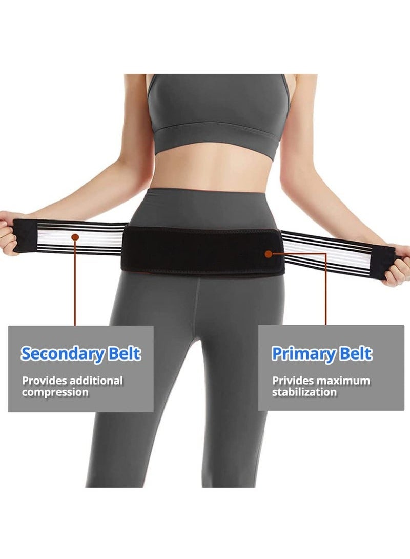Bukela Sacroiliac SI Joint Hip Belt Lower Support Brace for Men and Women Hip Braces for Hip Pain Pelvic Support Belt Trochanter Belt Sciatica Pelvis Lumbar Pain Relief - Image 3