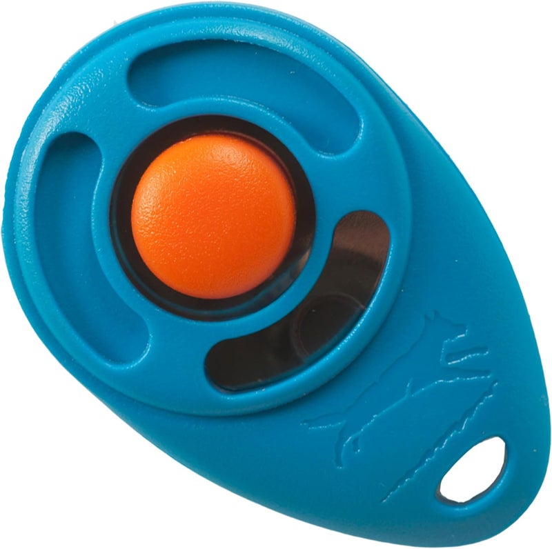 Starmark Pro-Training Clicker for Dogs - Blue, 1 Count - Image 1