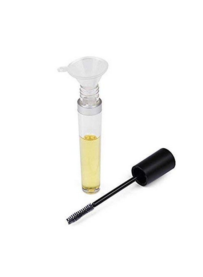 Onwon 2 Pcs 8 mL Empty Mascara Tubes With Eyelash Wand, Rubber Inserts and Funnels for Castor Oil, Ideal Kit for DIY Cosmetics, Includes 2 tubes, 2 rubber inserts and 2 funnels - Image 4