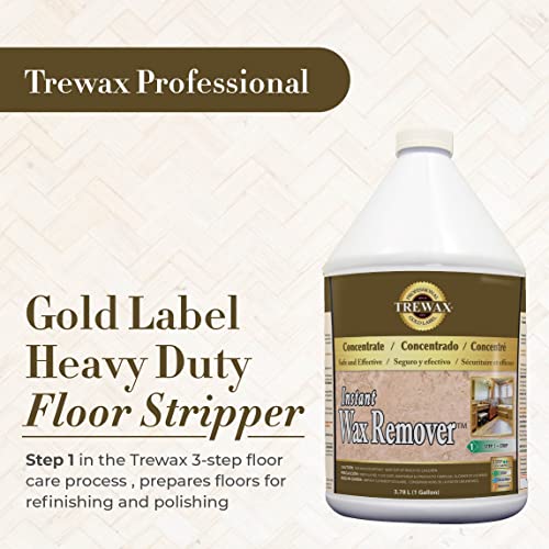 Trewax Professional Gold Label Heavy Duty Floor Stripper, 1-Gallon - Image 3