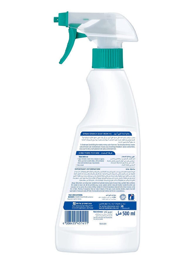 Dr. Beckmann Easy Ironing Starch Spray 500ml - Image 2