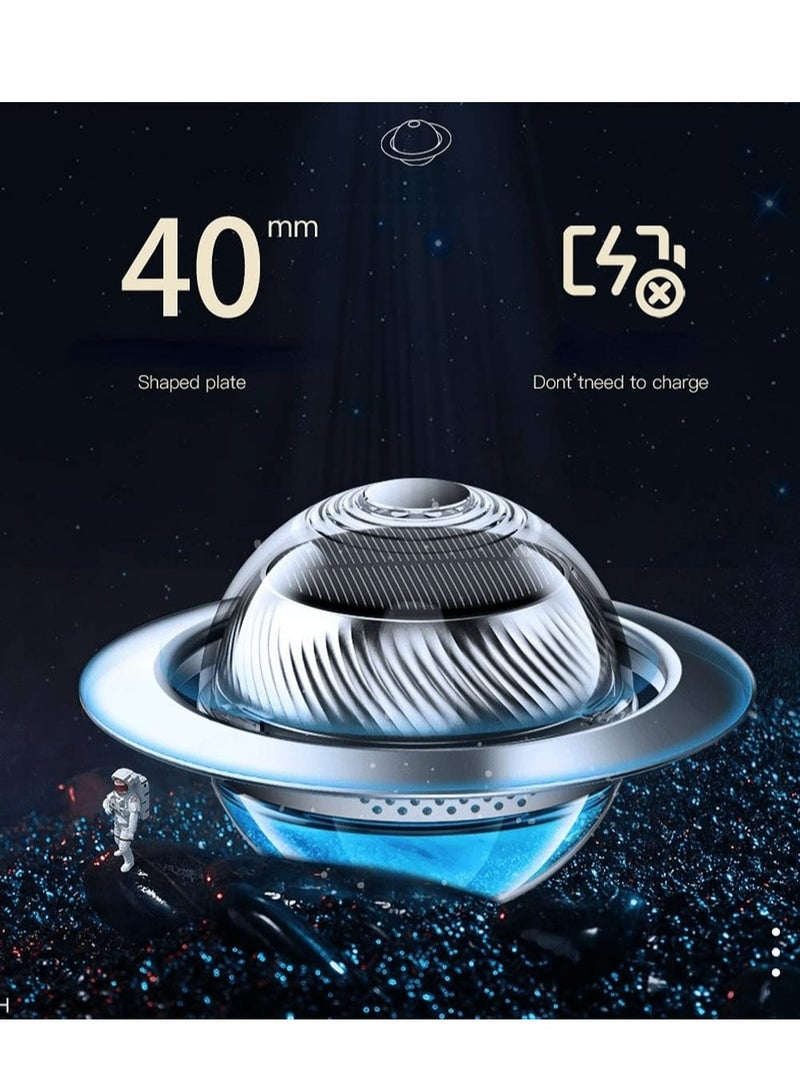 SYOSI Car Solar Air Freshener, Rotatable Air Purifier Aromatherapy, Solar Energy Rotating Car Perfume Planet Large Volume Long-Lasting Fragrance Aromatherapy for Car Diffuser Decoration Accessories - Image 5