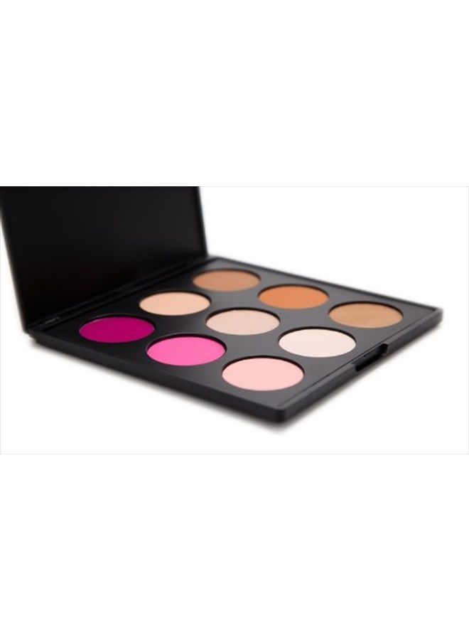 COASTAL SCENTS Sleek Silhouette Blush, Highlighter, and Bronzer Palette (PL-017) - Image 2