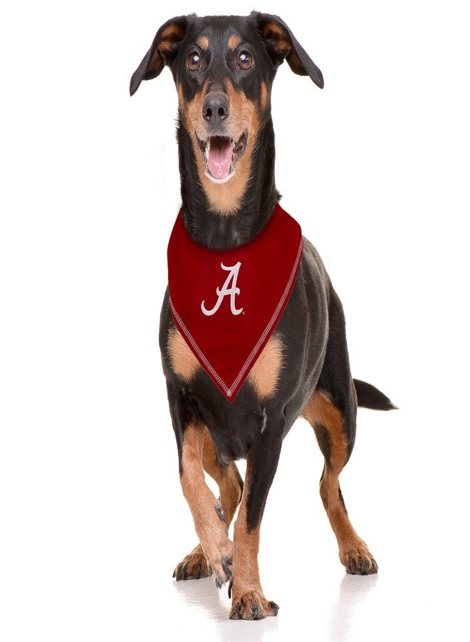 Pets First NCAA Alabama Crimson Tide Tie Bandana, Large/x-Large. Dog Bandana Scarf Bib for Pet Cat Dog. The Ultimate Game-Day, Party Bandana (AL-3550-L-XL) - Image 3
