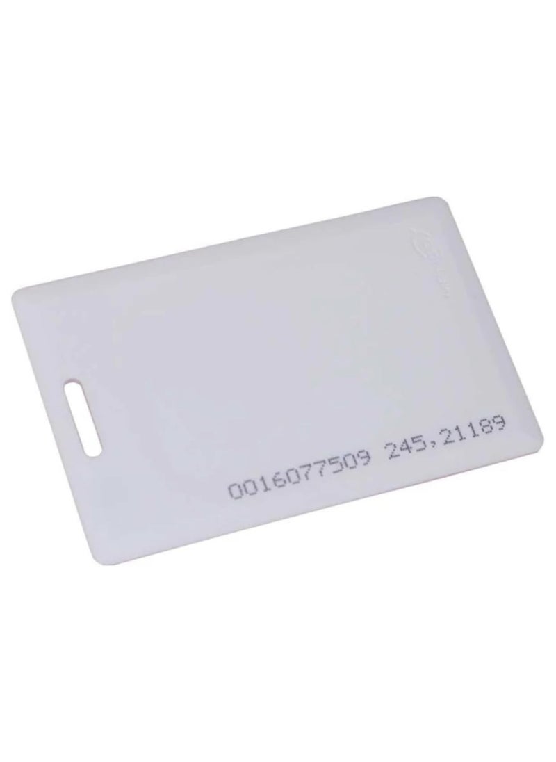 SOLDOUT - 10 PCS RFID 1.8mm TK4100 125khz Access Control UID Card Key Fob Token Ring Proximity Chip Not Rewriteable ID Card with Unique Serial Number (Pack of 10) - Image 1