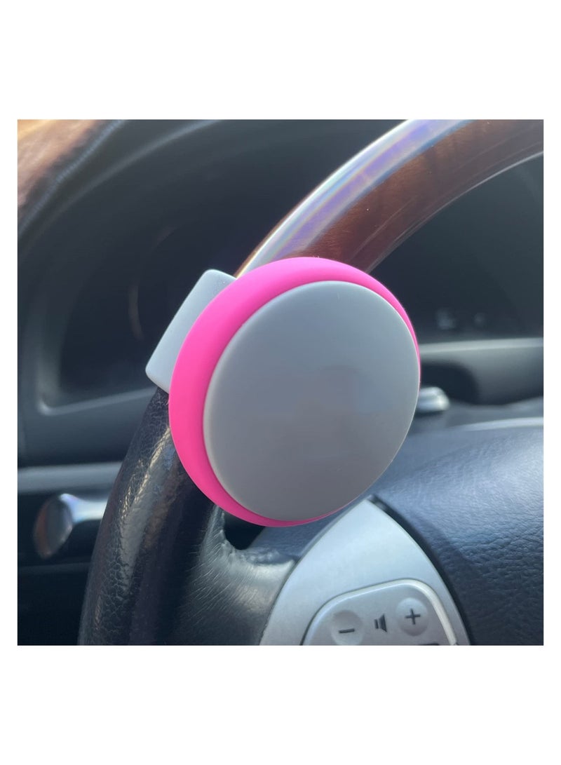Steering Wheel Knob, Women Car Suicide Knob Spinner Wheel, Metal Bearing 360° Rotation, Universal Vehicle Steering Wheel Spinner for Car Trucks Forklift Boat, No Tools Required - Image 1