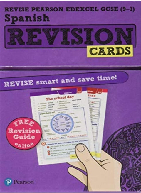 Revise Pearson Edexcel Gcse 91 Spanish Revision Cards Includes Free Online Edition Of Revision G by  Paperback