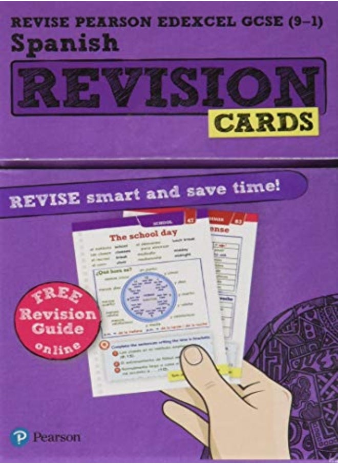Revise Pearson Edexcel Gcse 91 Spanish Revision Cards Includes Free Online Edition Of Revision G by  Paperback 