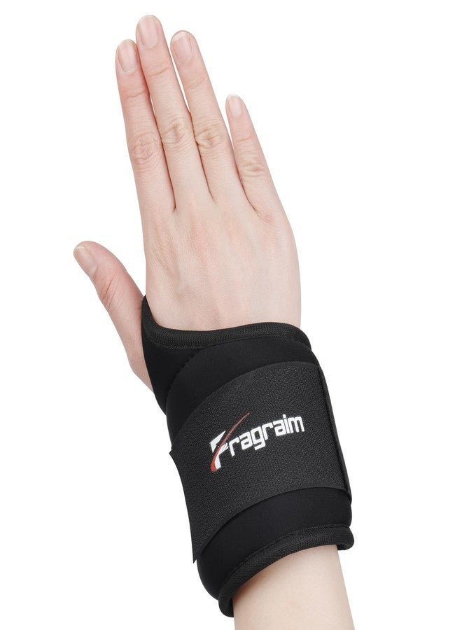 Fragraim Wrist Weights for Women Men with Thumb Loops Lock 1lb*2 Wrist and Ankle Weights Sets for Walking Running Strength Training Exercises- Black - Image 1
