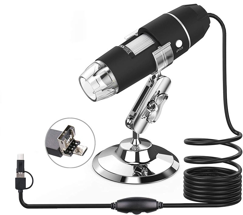 Tobo USB Microscope Camera 40X to 1000X, Cainda Digital Microscope - Image 1