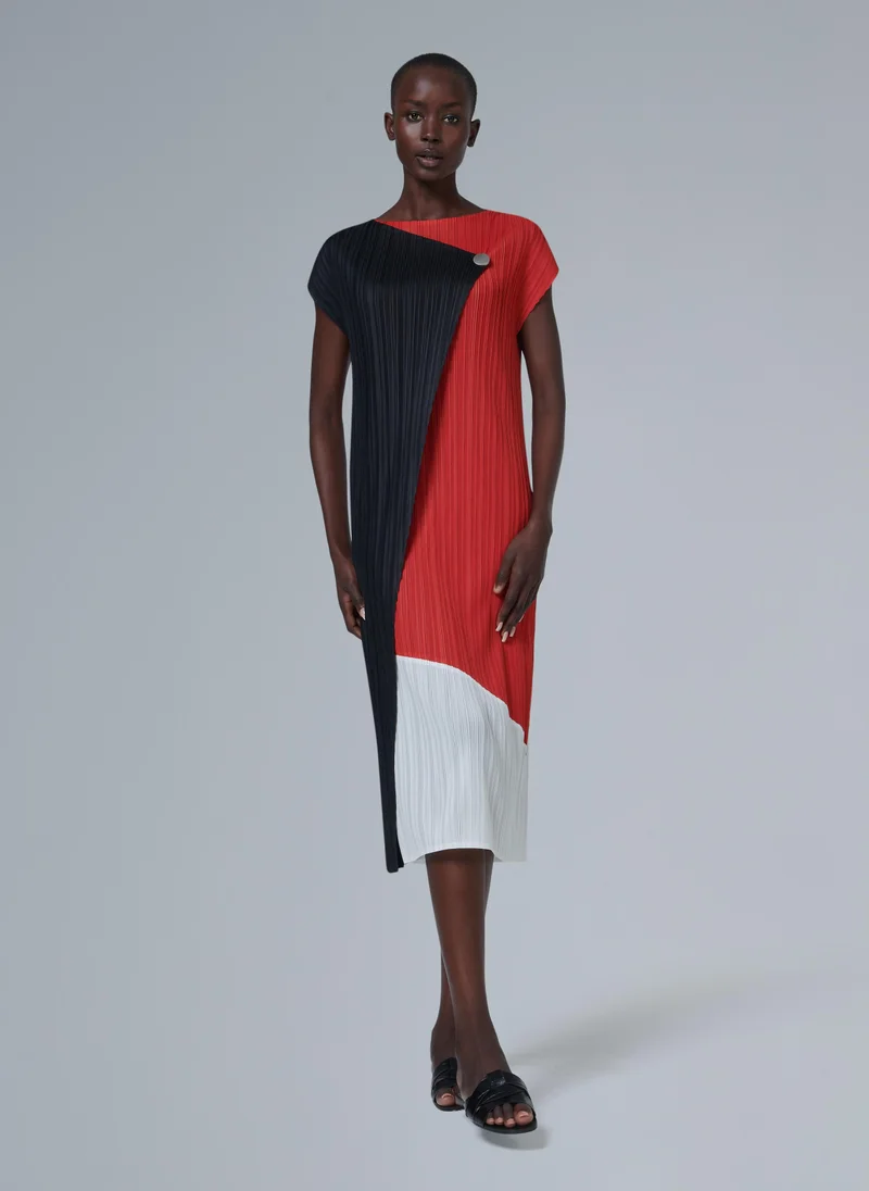 leem Gradient Printed Dress