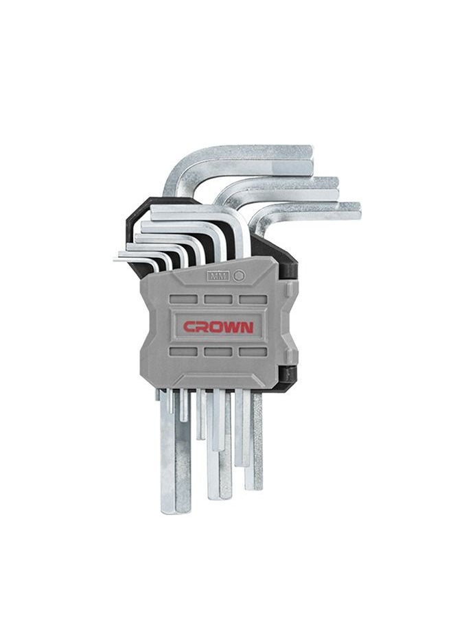 Crown Hex Key Set 9 Pcs 