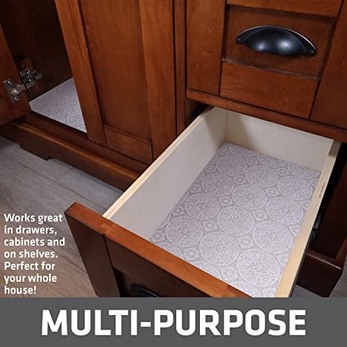 Drymate Premium XL Under Sink Mat, Waterproof Cabinet Protection Mats for Kitchen & Bathroom, Absorbent Shelf Liners, Slip-Resistant, Non-Adhesive, Machine Washable (USA Made)(24”x59”)(Tan) - Image 5